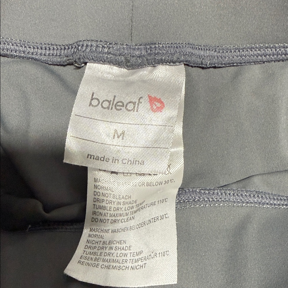 Baleaf Kids Gray Riding pants - Picture 5 of 10